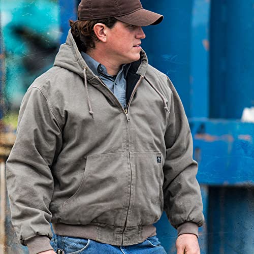 Image of DRI DUCK Cheyenne Men's Cotton Canvas Hooded Work Jacket, 5020