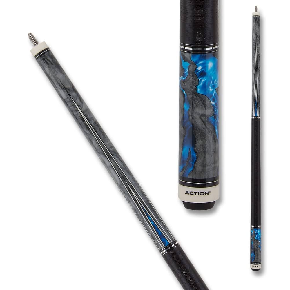 Amazon.com : Action Fractal Billiards Pool Cue Stick - Grey