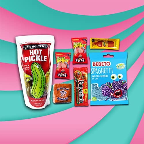 'Tubbees Classic Chamoy Pickle Kit, Van Holten's Pickle and Fizzy Roll