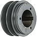 Browning 2TB36 Split Taper Sheave, Cast Iron, 2 Groove, A or B Belt, Uses P1 Bushing