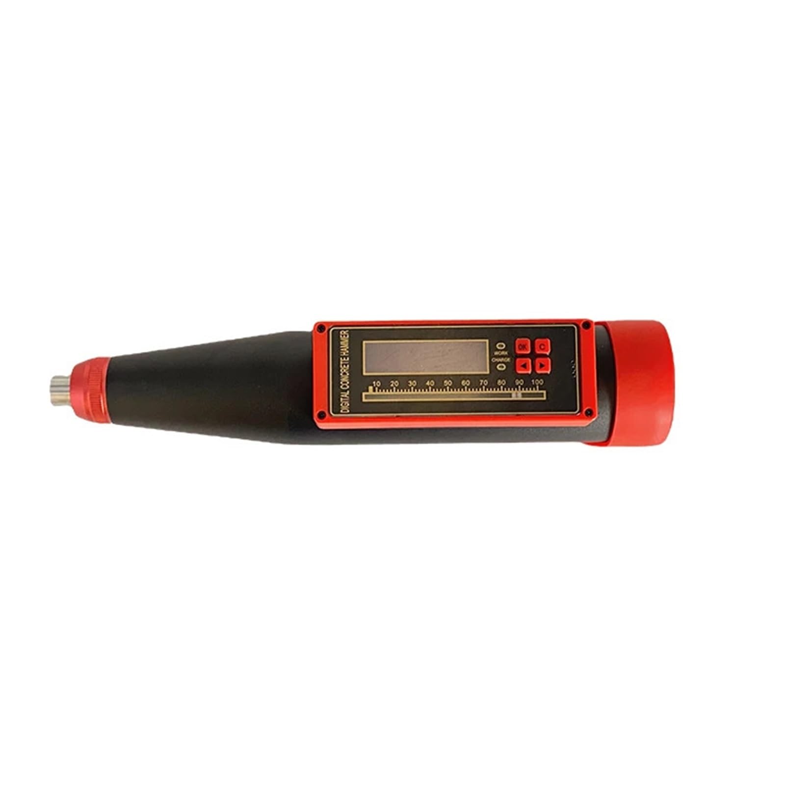 LNHHG Concrete Rebound Hammer Tester Concrete Rebound Hammer Tester Strength Hardness Resiliometer Test Meter Tool 10-60mpa