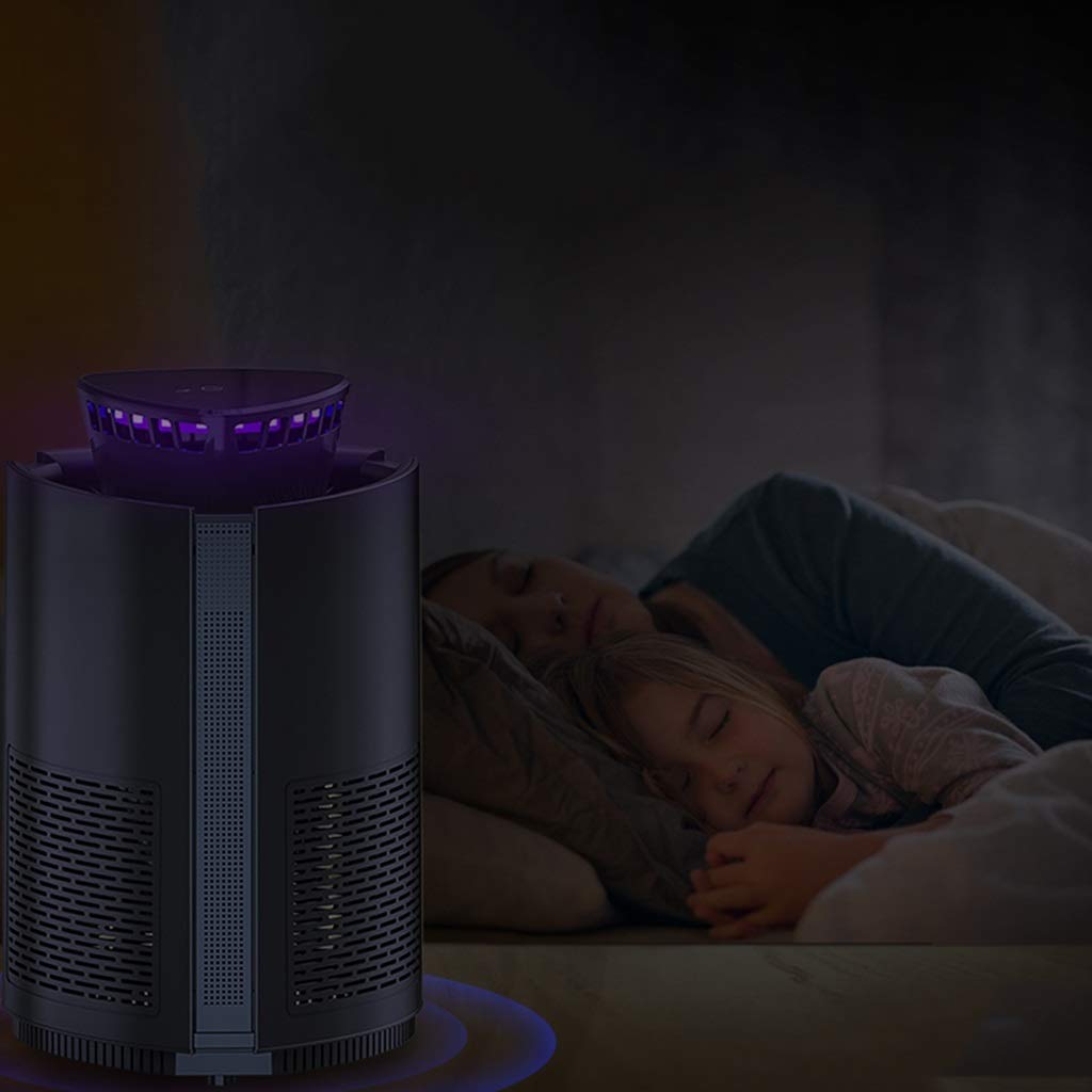 Lampada antizanzare, Lampada antizanzare Elettronica silenziosa Senza Radiazioni per Uso Domestico Controllo Intelligente della Luce Lampada antizanzare a LED Repellente per zanzare