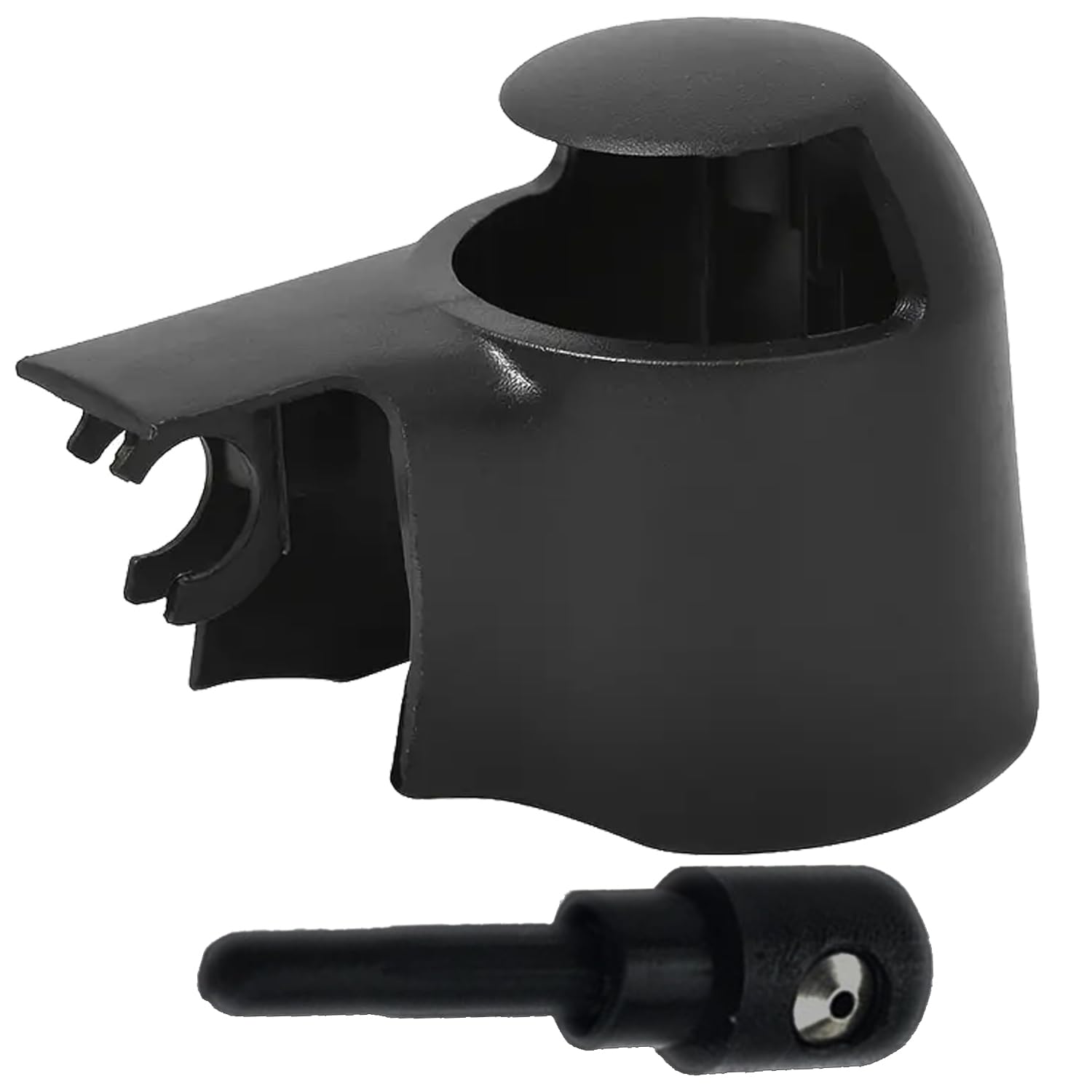 Amazleer Kappe Wischarm für Heckwischer – Heckscheibenwischerarm Abdeckkappe, Spritzdüse Scheibenwischer für Golf 5, Transporter T5, Passat, Touran, Polo, Tiguan, Scirocco