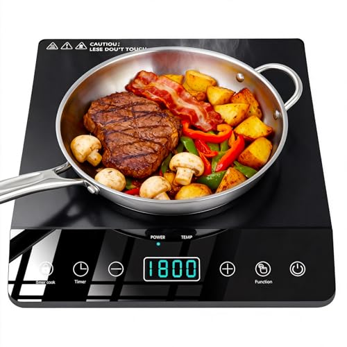JollyOne Portable Induction Cooktop with Timer