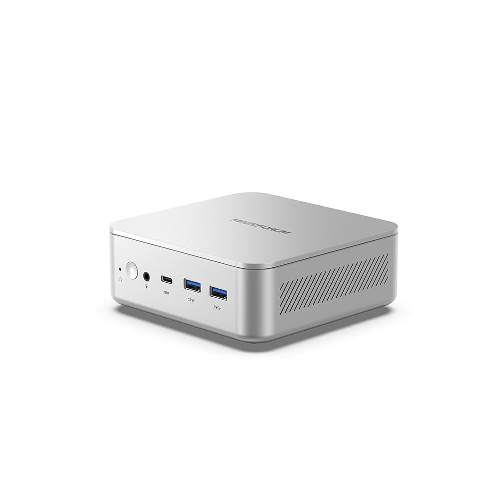 MINISFORUM AI370 Mini PC, AMD Ryzen Al 9 HX 370 12C/24T