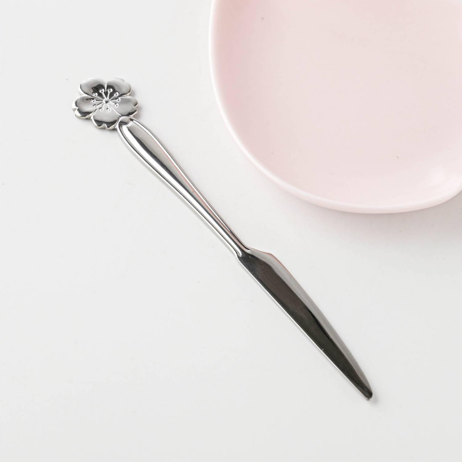 Amazon｜佐藤金属興業 SALUS フラワーカトラリー ピックナイフ サクラ  