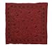 elope Disney Jack Sparrow Adult Headscarf - Square Gauze Fabric, Officially Licensed - Brown