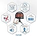 TGU Baseball Gifts, Radar Guns Speed Sensors (Hands-Free) Pitch Training Aids, High-Tech Gadget & Gear, Black (NIS022132039)