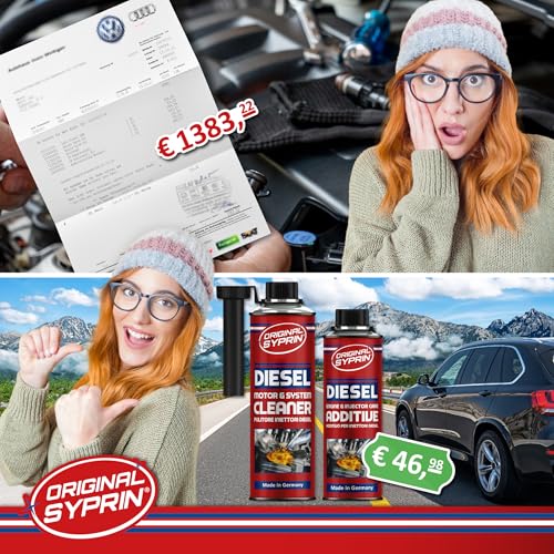 SYPRIN Additivo Original Diesel - Miglioratore delle Prestazioni: lubrifica e pulisce Il Sistema di Alimentazione, migliora l'efficienza del Motore - 3