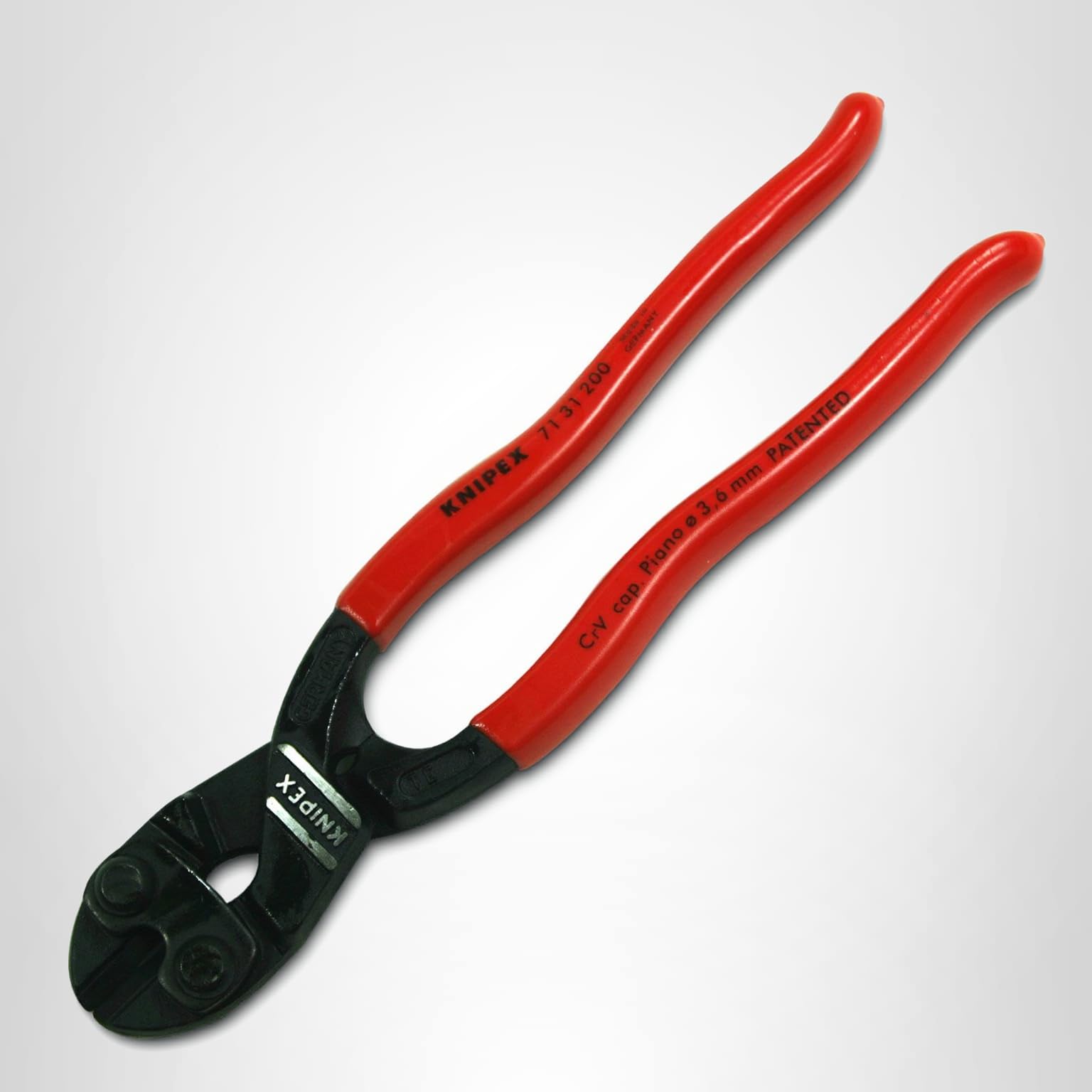 KNIPEX 71 31 200 CoBolt Compact Bolt Cutter With Notched Blade, 8
