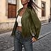 Women's Faux Suede Jacket Fringe Trim Long Sleeve Open Front Cardigan Western Concert Fashion Solid Color Outfits S-2XL