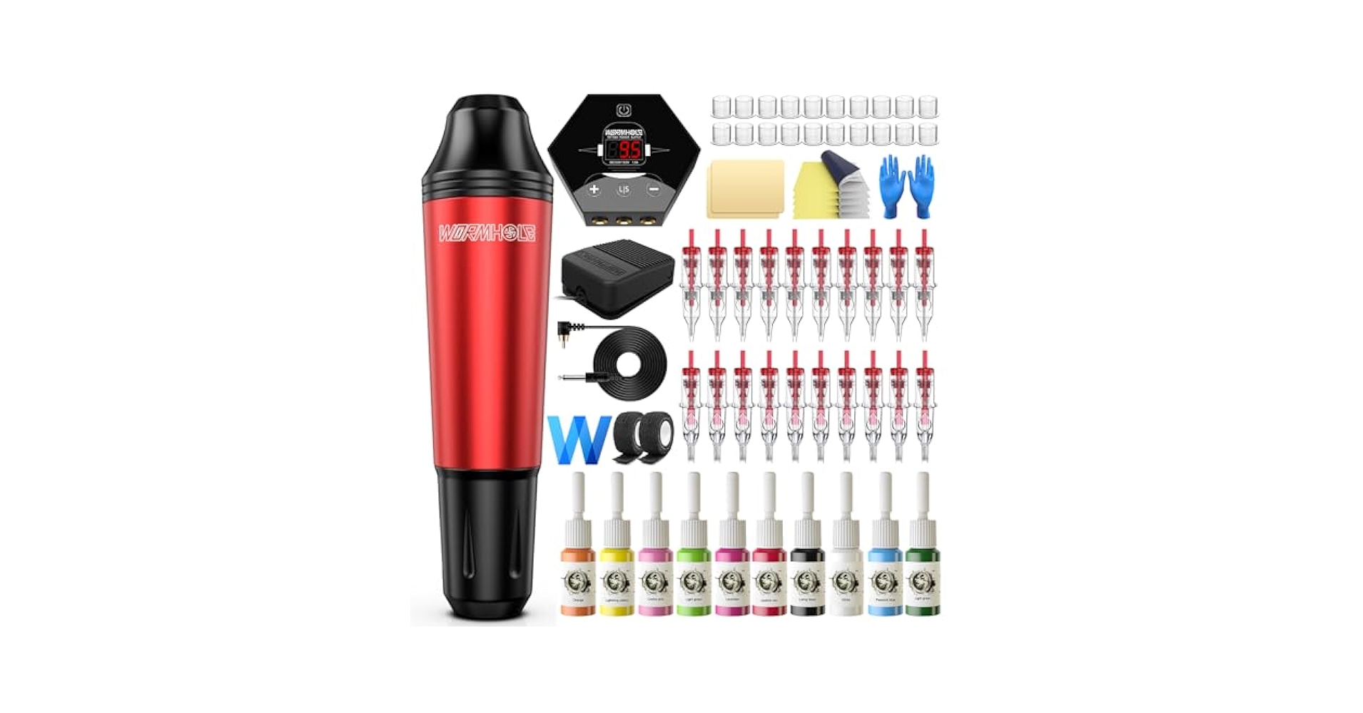お得タトゥーセット Tattoo Practice Kit | Beginner Starter Set – wormholesupply