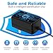 12V Charger for Kids Ride On Toys Cars for Kid TRAX GMC, BMX X6, Kid TRAX GMC, Wal-Mart, Moto ATV Quad, 12 Volt Battery Charger for Kids Ride On Toys with Square Plug