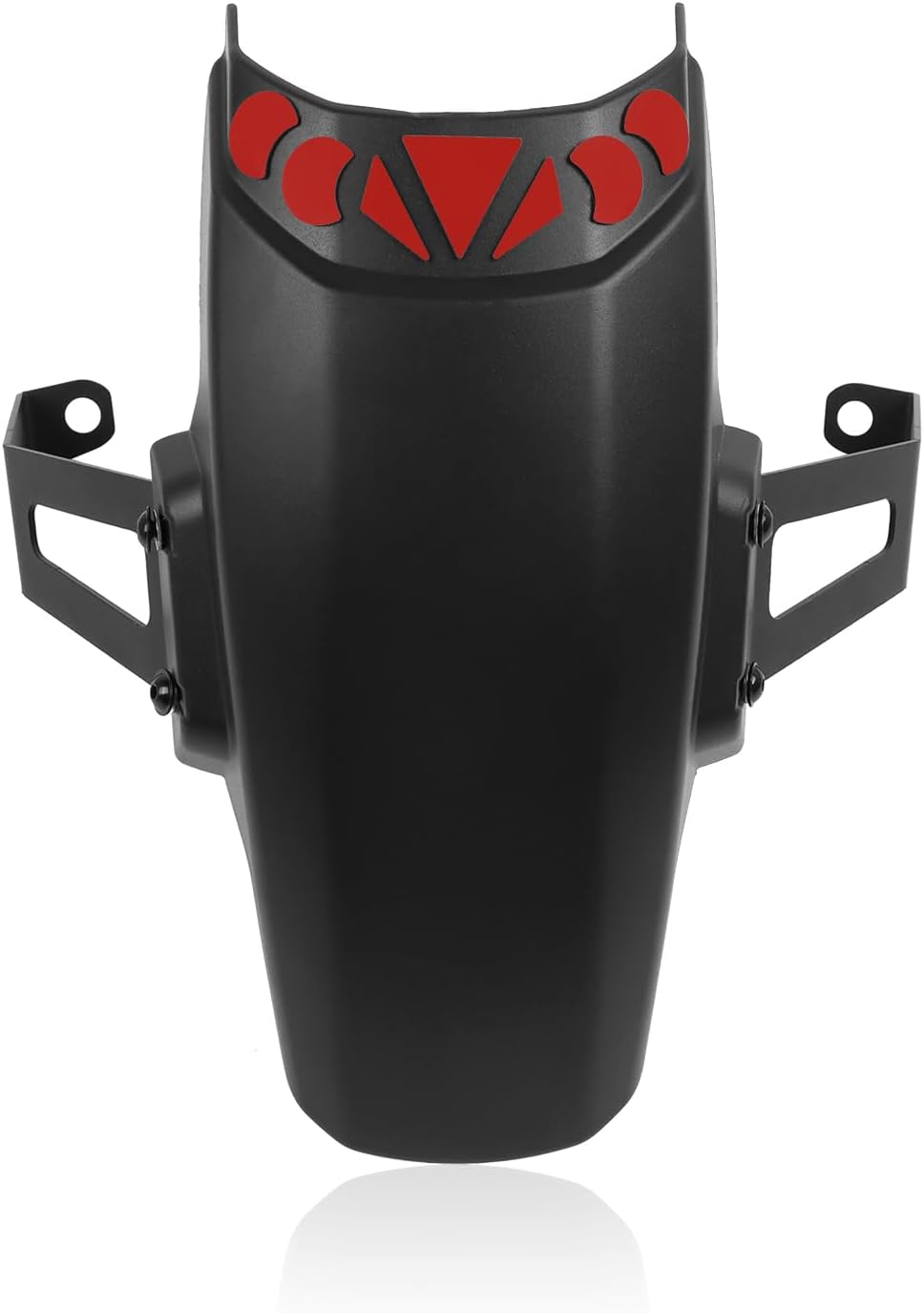 Motorcycle Front Fender Mudguard Extender with Bracket Replacement for Honda Africa Twin Adventure CRF1000L CRF1000 ADV CRF1100L CRF 1100L CRF1100 2023 2024 (Black)