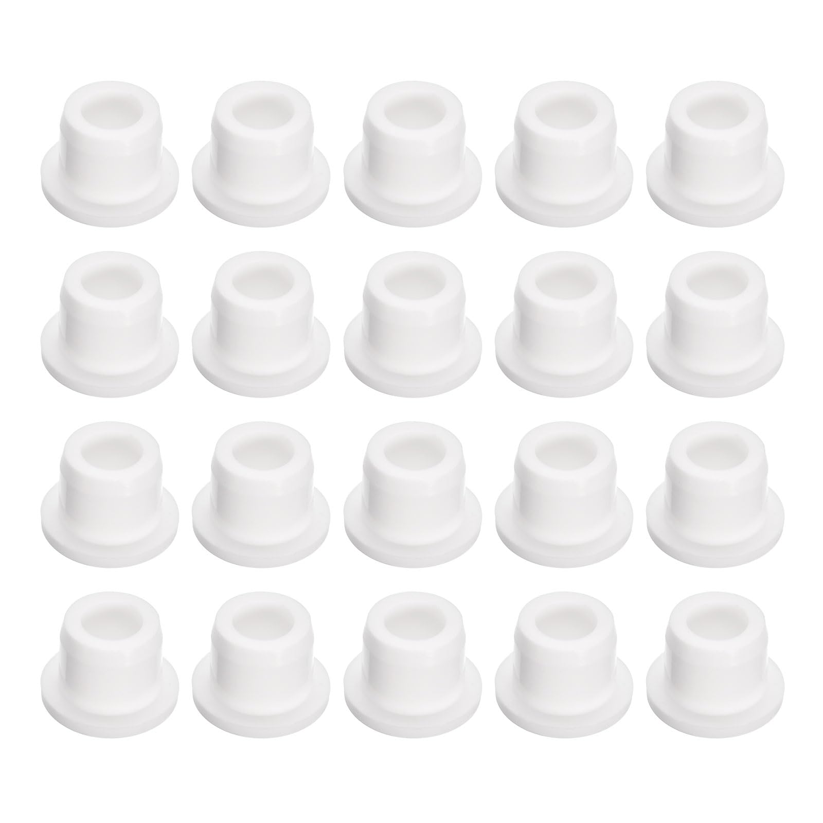 Round Tube Inserts - Blanking End Caps - White - 10mm To 60mm - Made In Germany - Foto 5