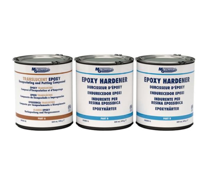 832C-3L,Chemicals Translucent Epoxy, Encapsulating & Potting Compound