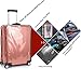 Esholife Luggage Covers for Suitcase Tsa Approved Clear PVC Waterproof Suitcase Covers Luggage Protectors 29-32Inch (27.16''H x 20.27''L x 12.40''W)