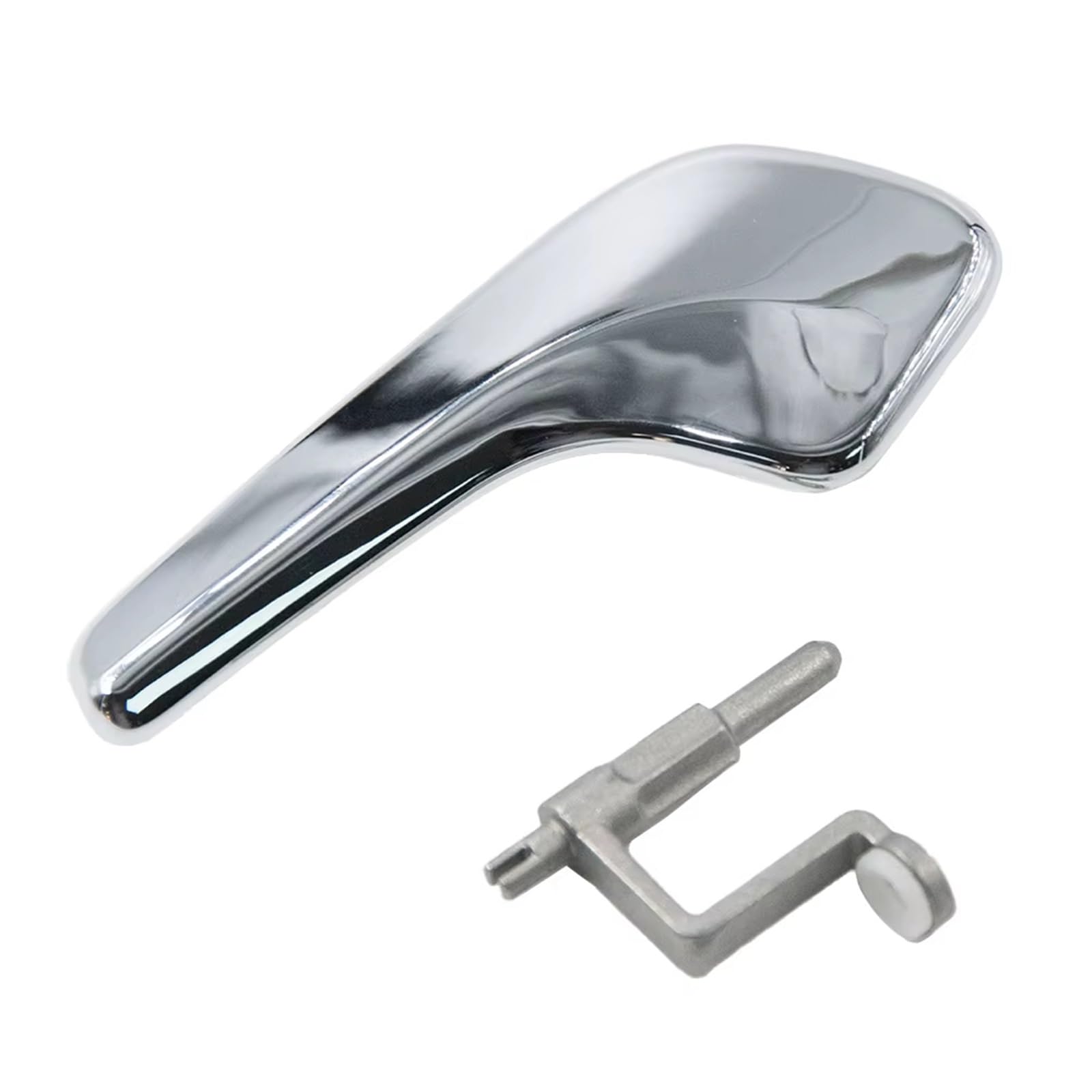 Qiuybgf Left 13297813 Interior Door Handle Compatible With Vauxhall For Corsa Mk3 Hatchback 2006-2013 Aluminum Plated Stainless Interior Door Handle Left Right Doors