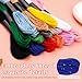 Embroidery Floss: Embroidery Thread 120 Yards Friendship Bracelet String 14 Colors Cross Stitch Cotton Yarn for DIY Bracelet Making