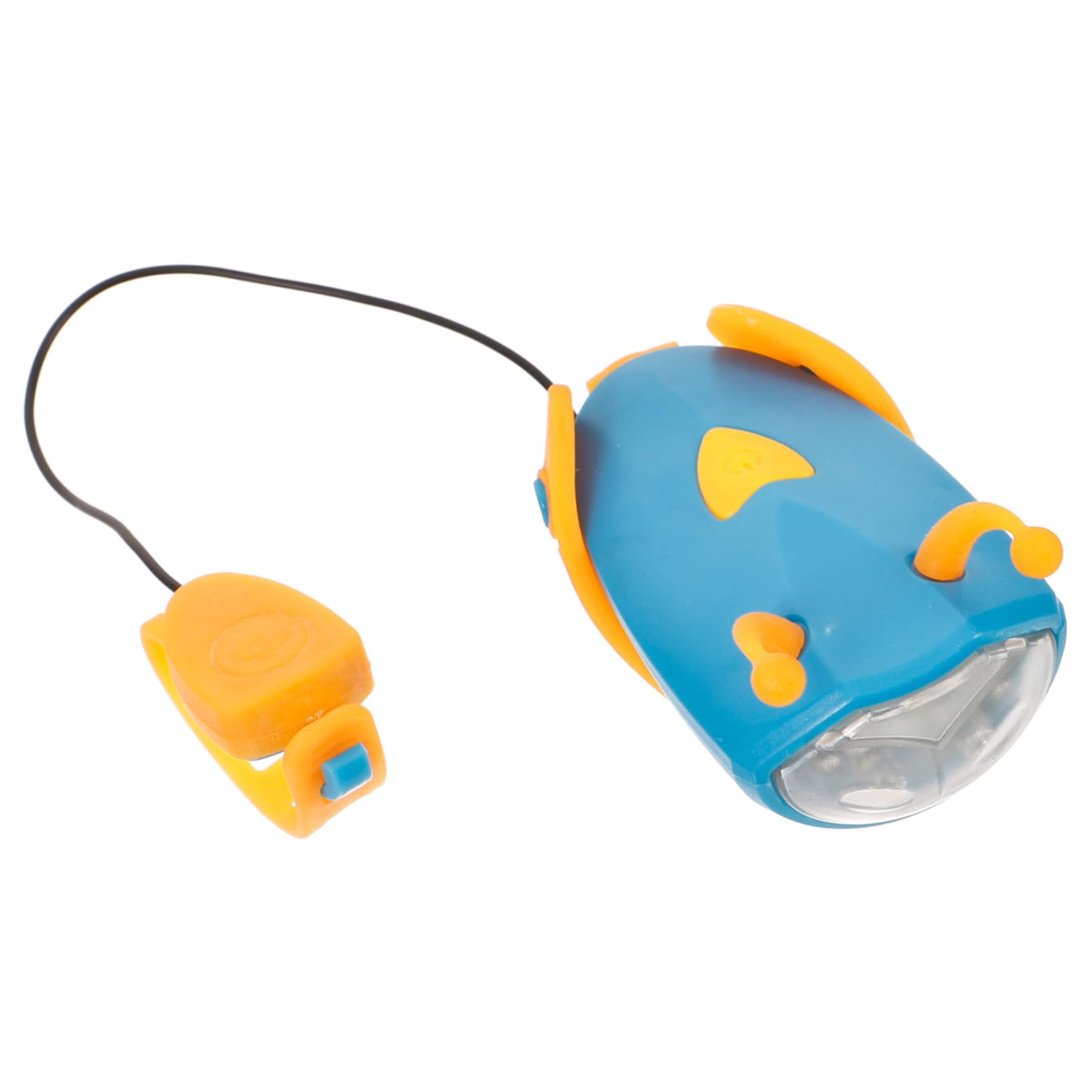 SUPVOX Creative Bee Bike Headlight with Horn Rechargeable Cycle Accessory for Durable Design Low Power Consumption High Brightness for Safety and Fun Riding