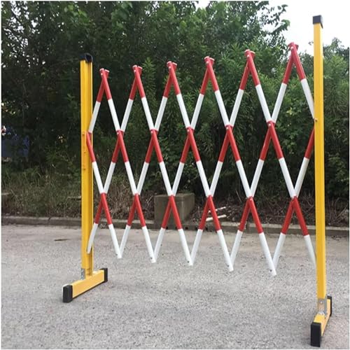 Barrière de sécurité chantiers rétractable pour interdire les accès dangereux aux piétons
