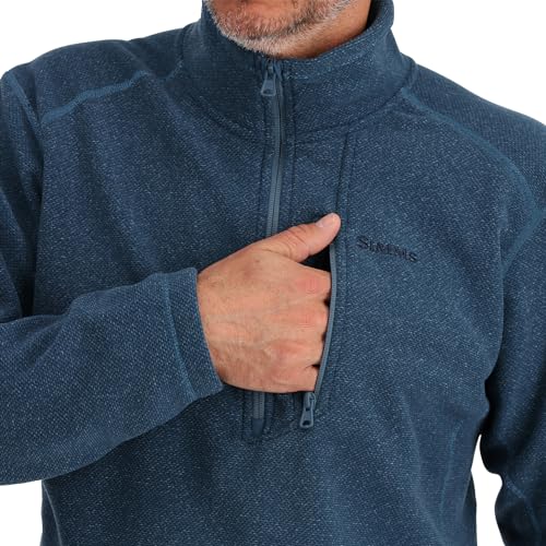 Simms Men’s Rivershed Half-Zip Fleece Zipper Sweater4