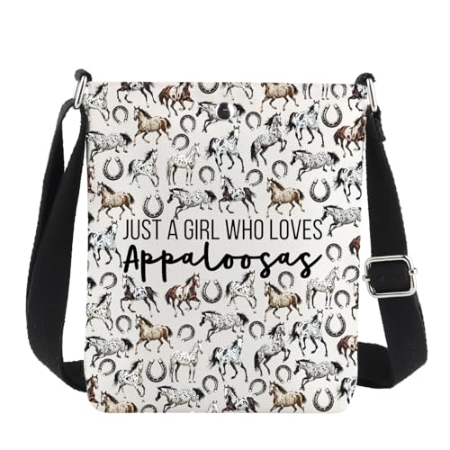 JNIAP Appaloosa Horse Crossbody Bag Appaloosa Horse Lover Gift Appy Horses Shoulder Bag