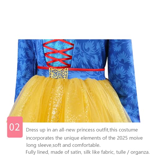 Disfraz Princesa para Niñas con Vestido y Accesorios miniatura 3
