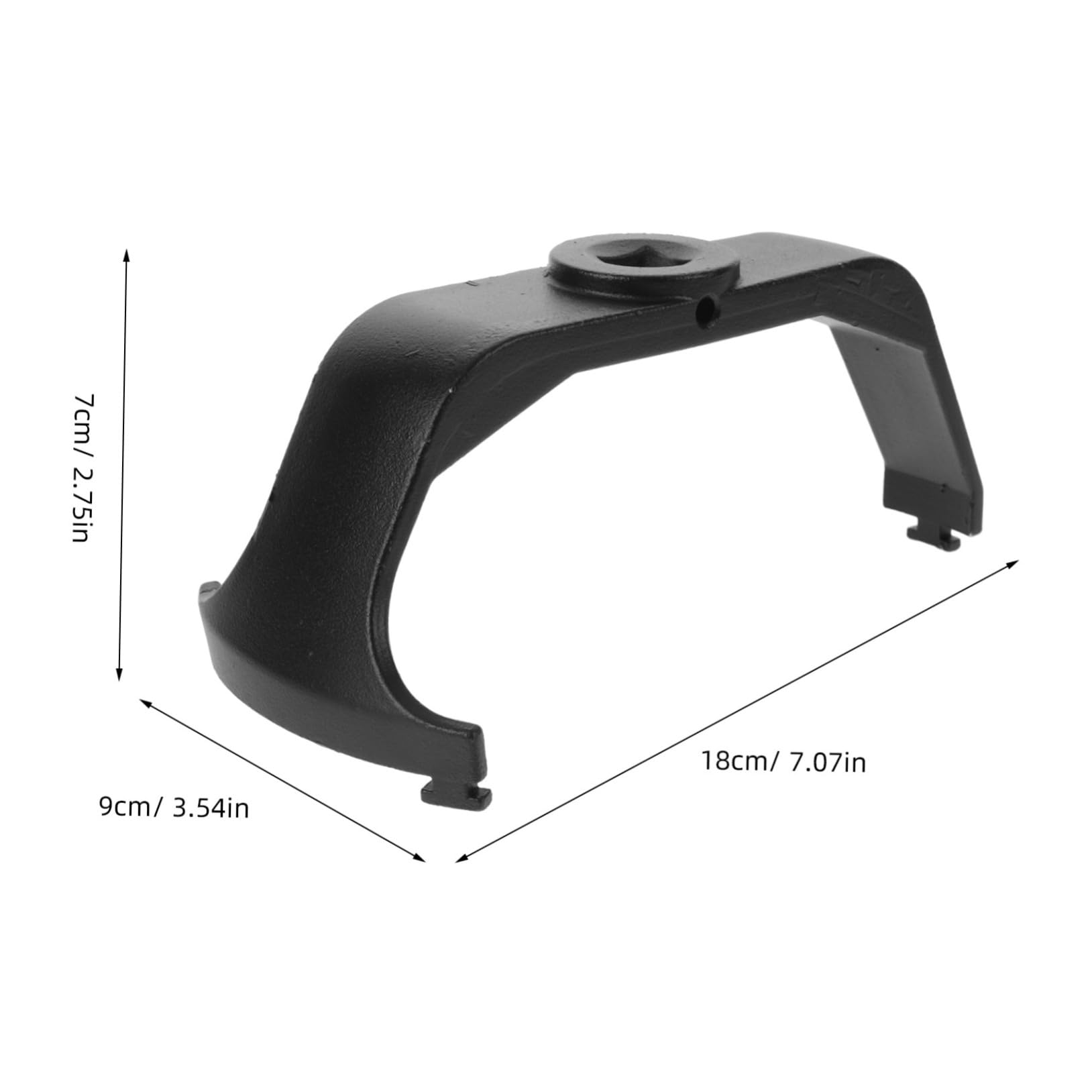 Cabilock Cap Wrench Oil Pump Lock Ring Tool Install Tool for Lock Ring Supply Part Removal Tool Oil Pump Removal Tool Chrome Vanadium Steel Black