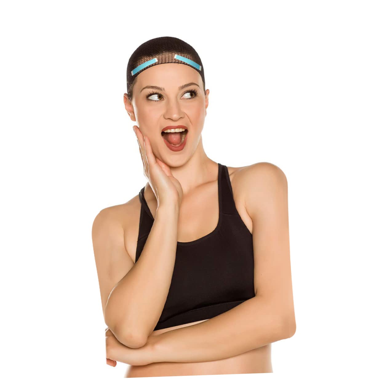 VICASKY 6 Pack Hair Extension Tapes Double-Sided Pu Adhesive Waterproof Gentle on Hair Perfect for Natural