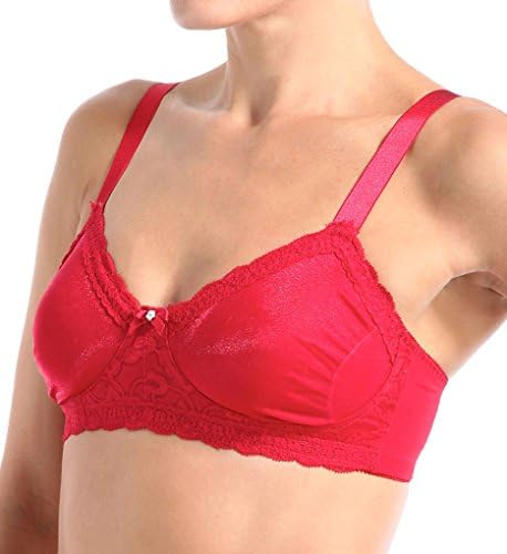 Nearly Me -#640 Jacquard Soft Cup Mastectomy Pocket Bra (Multiple Sizes & Colors)