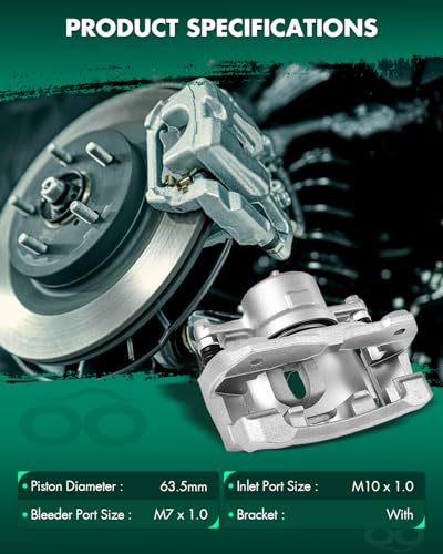 Image of SCITOO 19B3197A Front Right Passenger Side Brake Caliper Fits For Scion For xB 2008-2015,For Toyota For RAV4 2012-2018, With Bracket,1PC