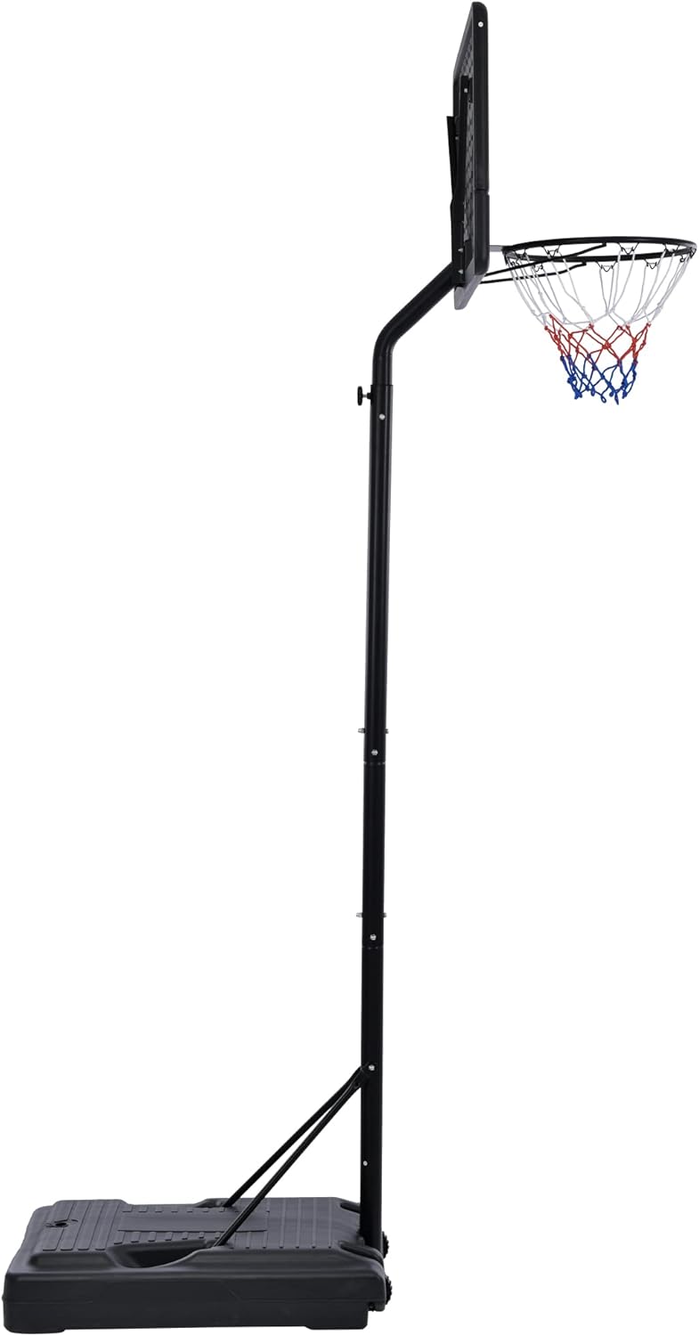 バスケットゴール 公式ミニバス対応6段階高さ調節210-305cm移動可工具付き バスケットゴール 公式＆ミニバス対応 6段階高さ調節 210-305cm