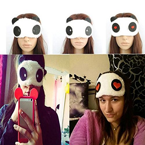 Copertura imbottita per dormire con maschera 3D