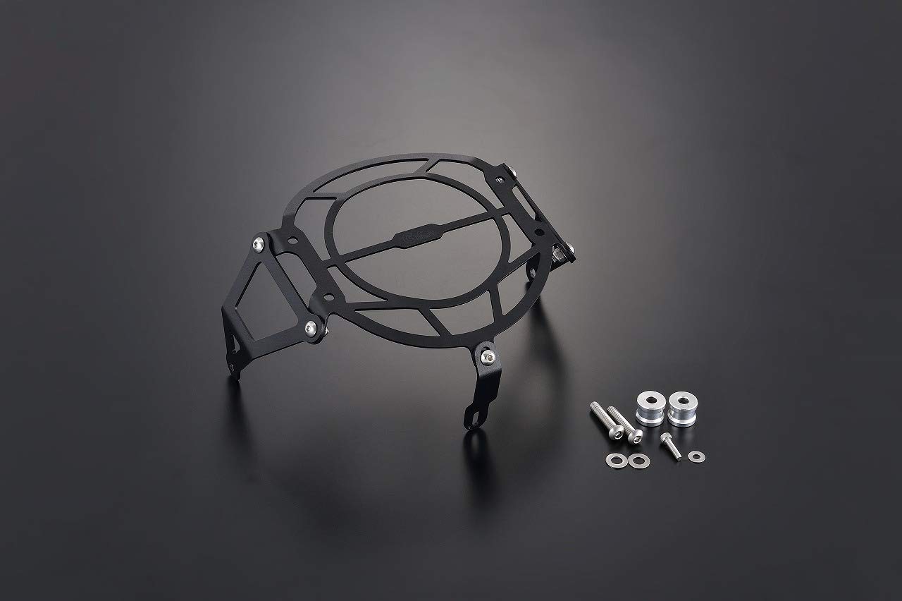 Amazon | Gクラフト(Gcraft) ヘッドライトガード スチール ブラック