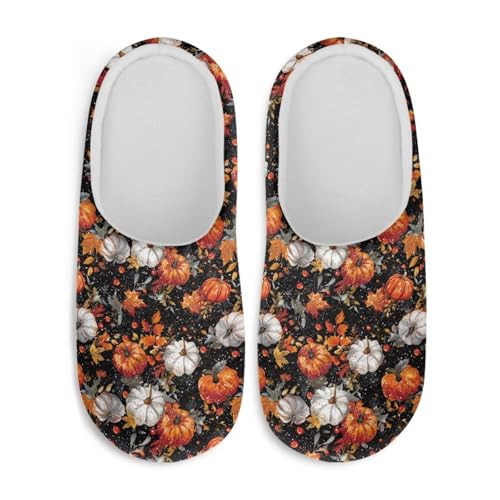 Christmas Home Slipper Cozy Fuzzy Bedroom Flats Shoes Plush Warm Indoor House Slippers for Women Men