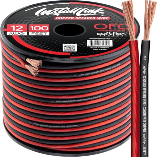 Install Link 12 AWG Speaker Wire (100ft)