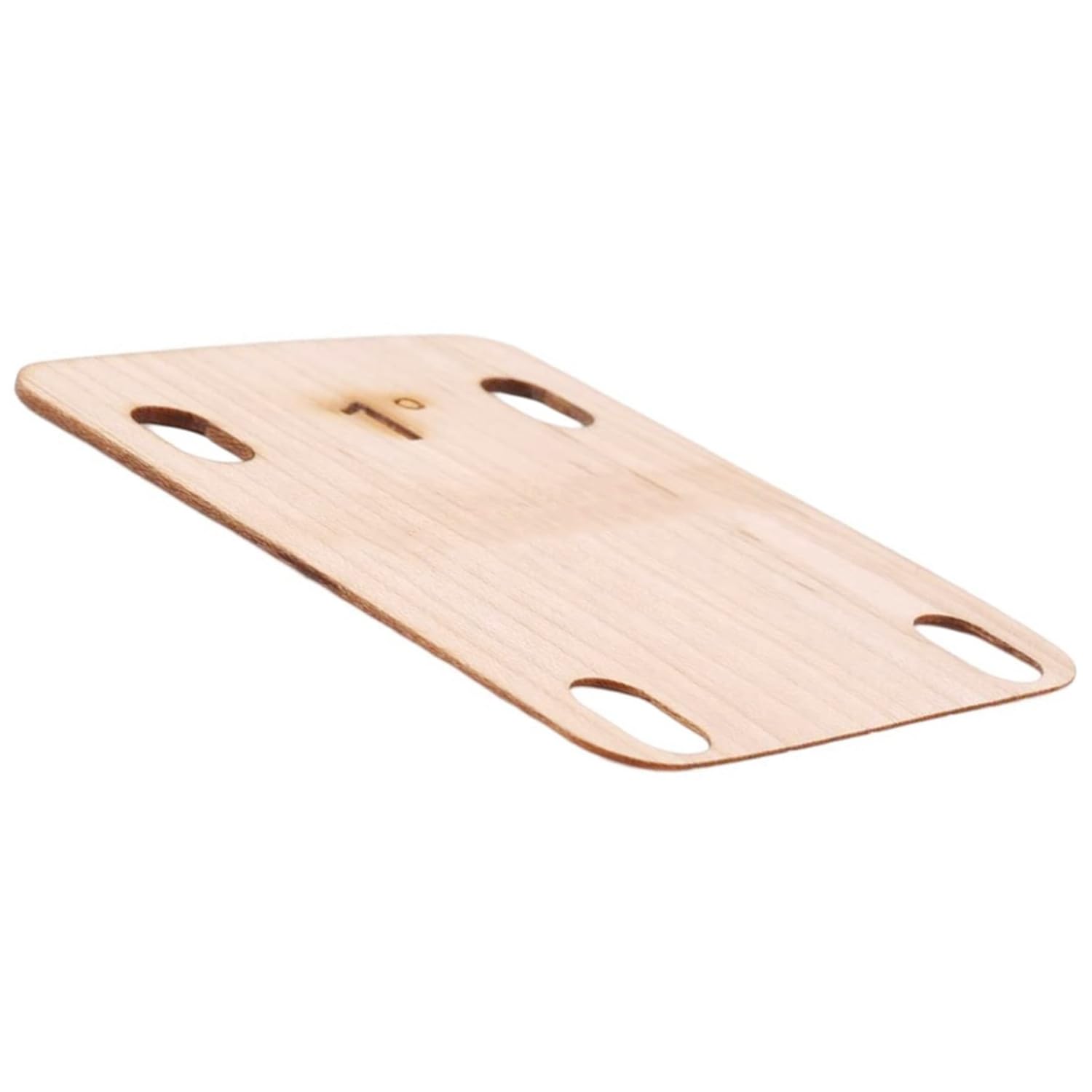 RuiJOTWAT 3 PCS Guitar Neck Shims Shim Solid Maple Wooden, Shaped 1 Degree - Image 2
