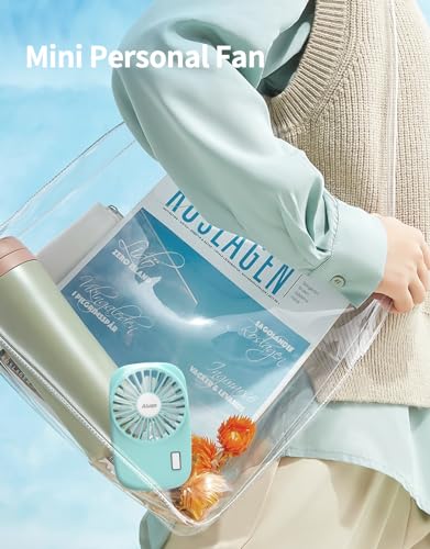 Aluan ALC-MF180505 Handheld Mini Fan Powerful Small Personal Portable Speed Adjustable Usb Rechargeable Eyelash Fan thumb #4