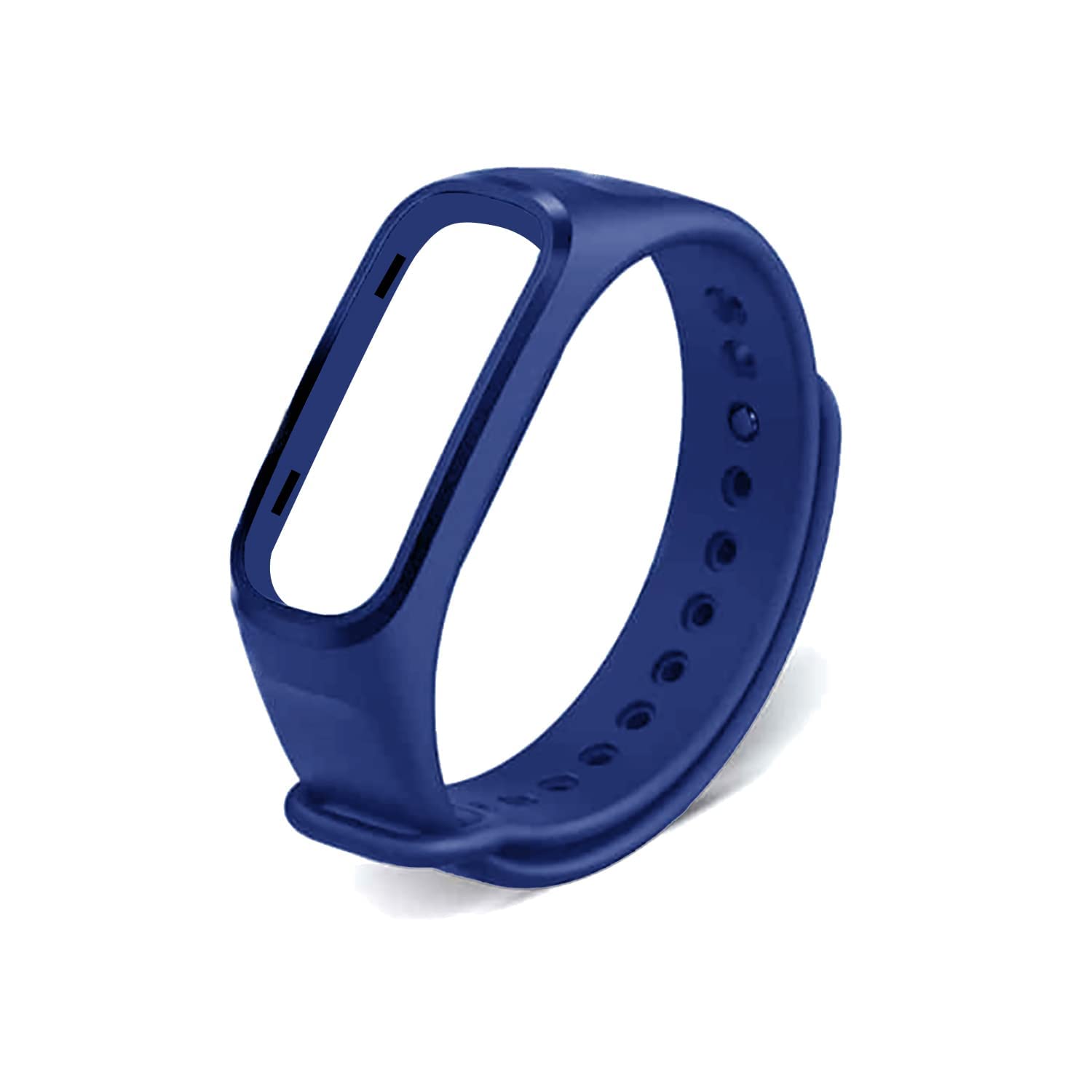 Techmount Soft Silicone Adjustable Colorful Replacement Wristband Strap Belt Compatible with Oneplus Smart Band & Oppo Smart Band-picture-31
