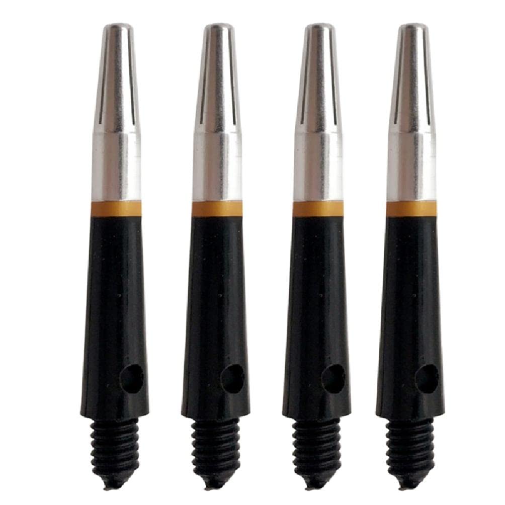ljhnba 4 Pcs/Set Professional Aluminum Short Darts Shafts Dart Stems Throwing Fitting 41mm