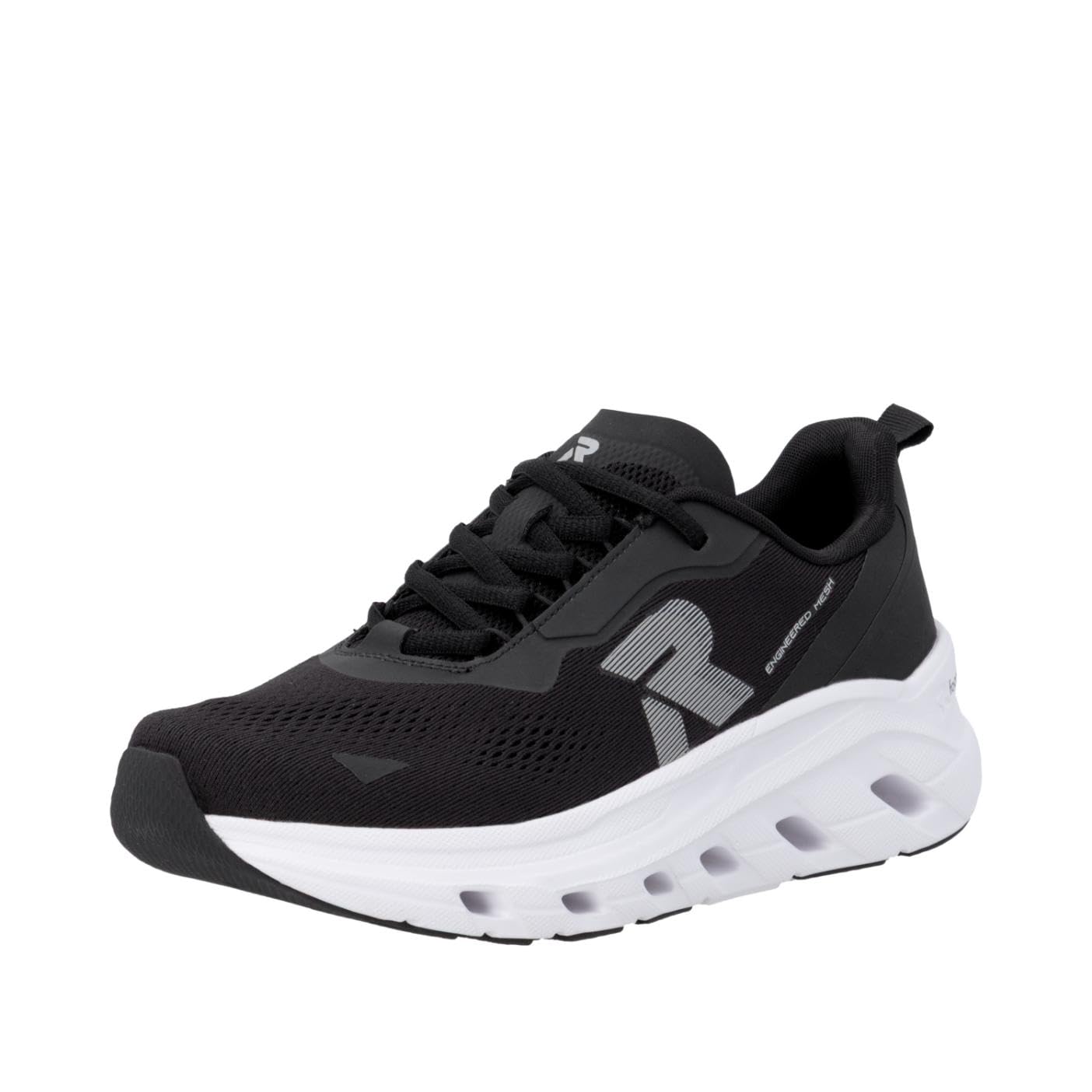 Rieker Women's W3505 Low Trainers, Black, 38 EU