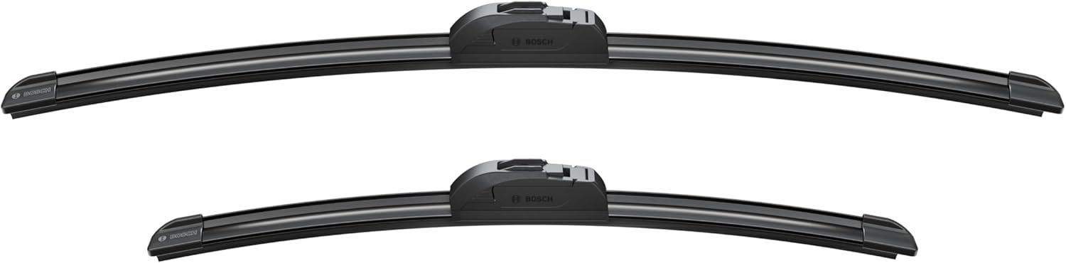 Bosch Automotive eAR552S Aerotwin Windscreen Wipers, Length: 550/400 mm, 1 Pair of Windscreen Wipers, E-Commerce Suitable Packaging
