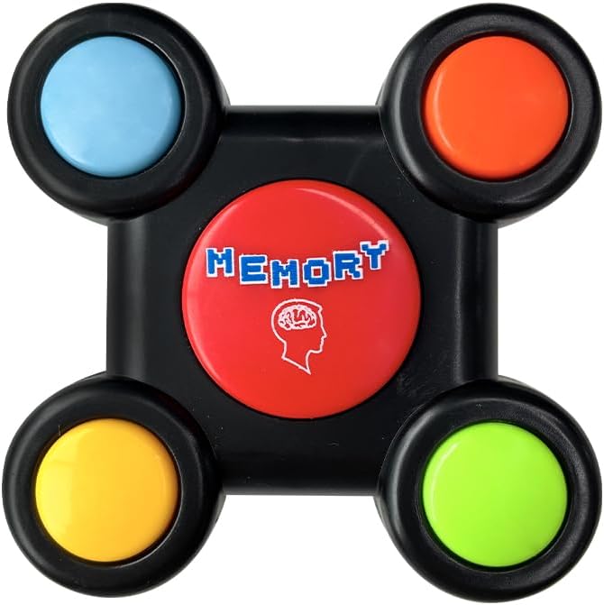 SUPER TOY Handheld Electronic Memory Game Light Recognition Educational Toy for Kids