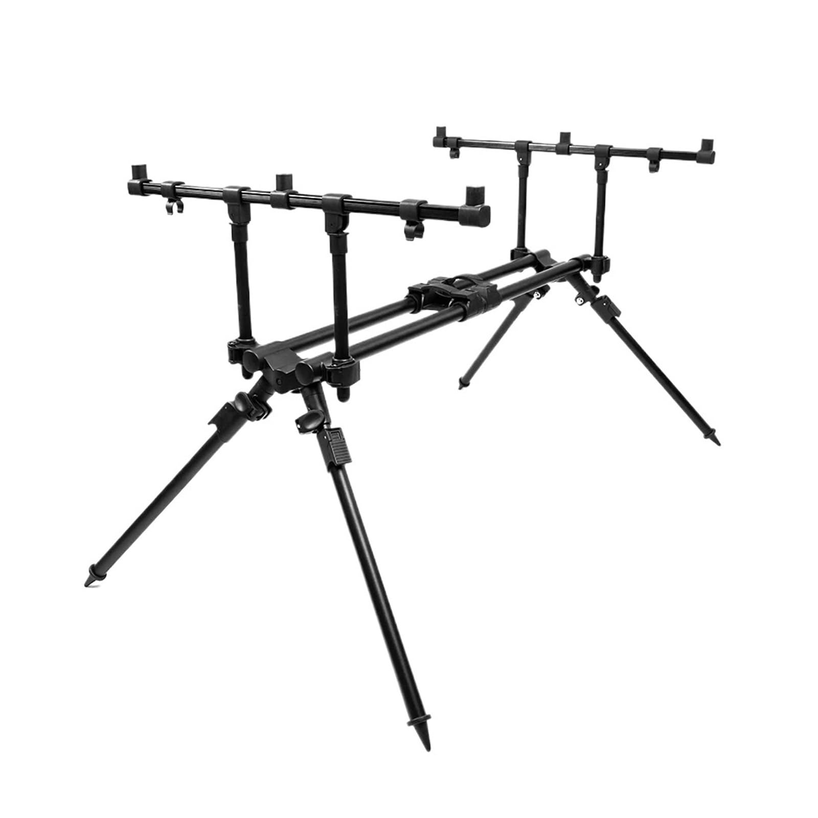 Fishing Rod Pod Set for 3 Rods Bank Sticks Holder Support Accessories
