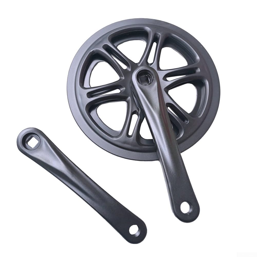 Para bicicleta plegable bielas 48T 170mm plato individual con diseño protector protector