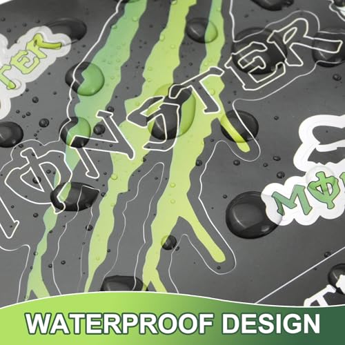Sticker Motorrad Wasserfeste für Fahrrad Helm: 7-teilig Aufkleber Auto, Aufkleber Selbst Gestalten Farbbeständig, Autoaufkleber Personalisiert für Motorräder,Skateboard,Auto,Rollerhelm