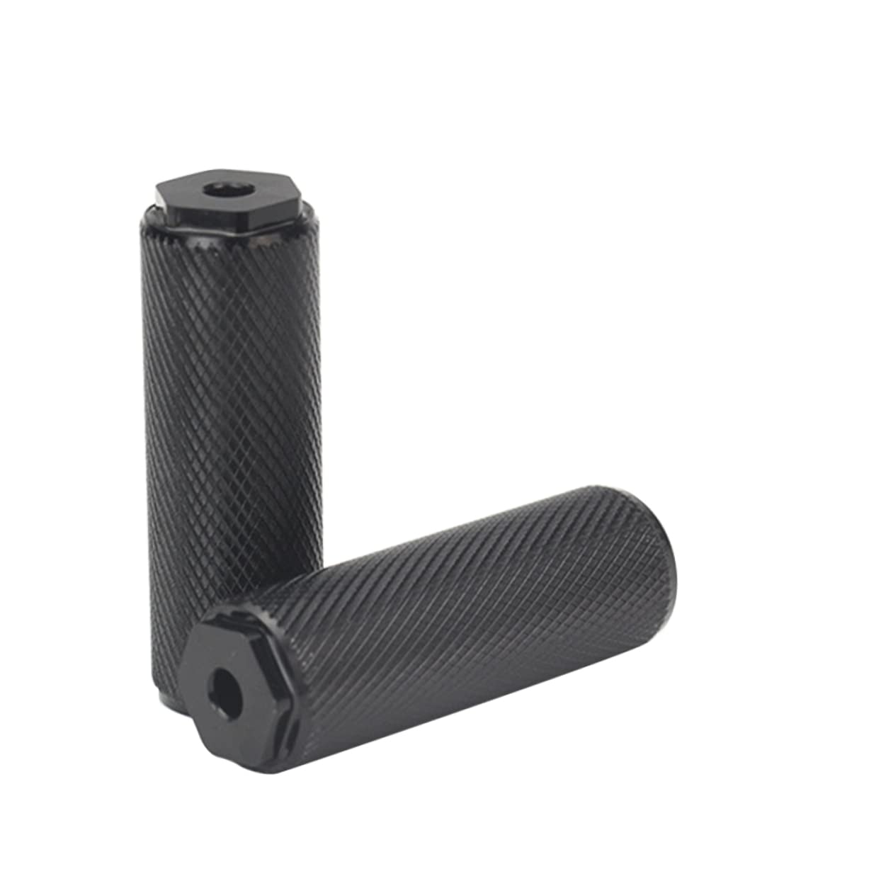 GANAZONO Bike Pedals Aluminum Alloy Foot Pegs Flat Pedals Ebike Foot Pegs Bike Repair Parts Small Hole