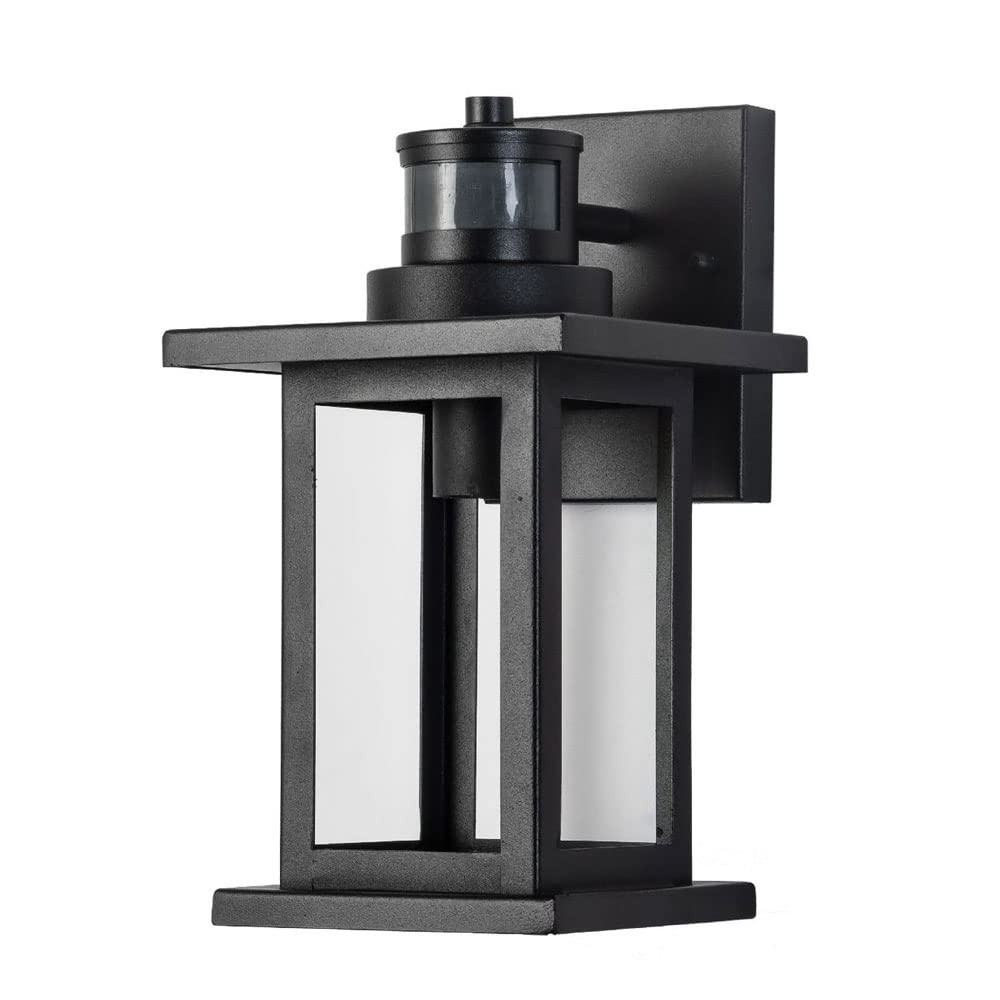 KBUUKYYXouy Dusk to Dawn Sensor Outdoor Wall Lantern，Exterior Porch Light Fixtures Waterproof Wall Mount Lamp Anti-Rust Outside Wall Sconce Lighting Wall Lamp，for Garage Entryway Doorway