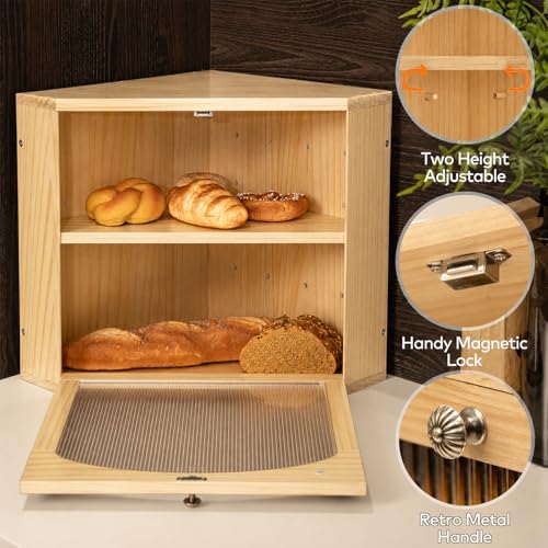 Solid Wood Bread Box - image 4